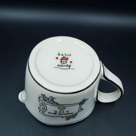 Katie Mandy Measure Your Life With Love Measuring Cup 1-4 Cup Pint Quart - Picture 8 of 10